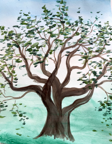 Green tree